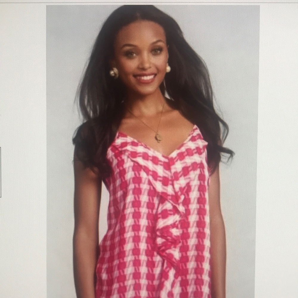 CAbi #341 Ooh La La Cami Top Fuchsia Sz M NWT